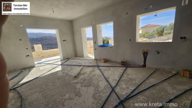 Agia Galini Kreta, Agia Galini - Villa (im Bau 150m²) Wfl. Grdst. 5.736m² Meerblick Haus kaufen
